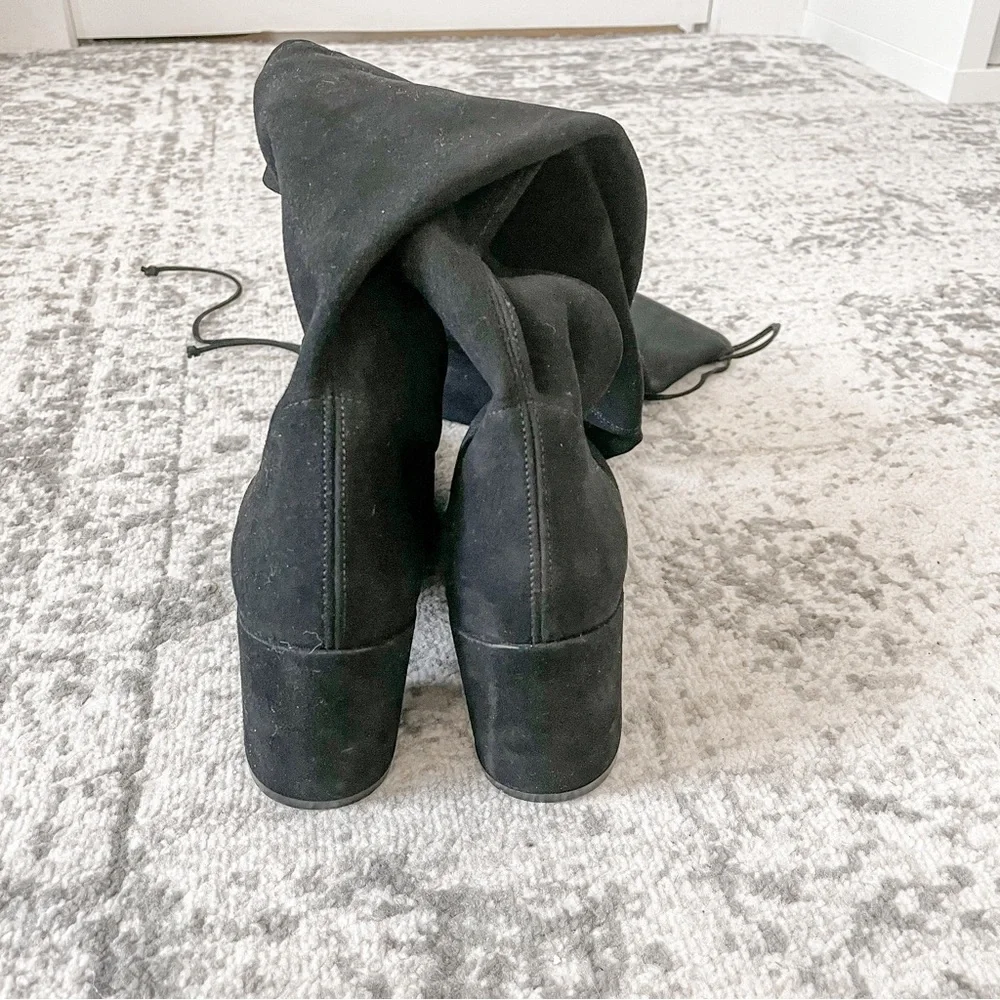 NWB Stuart Weitzman Tieland Suede Over-the-Knee Boot